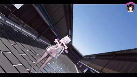 Haku In Sexy Stockings Dancing Gradual Undressing 3D HENTAI XHamster