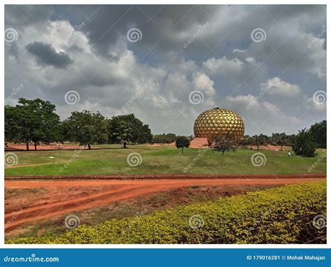 Matrimandir At Auroville, Pondicherry Royalty-Free Stock Image ...