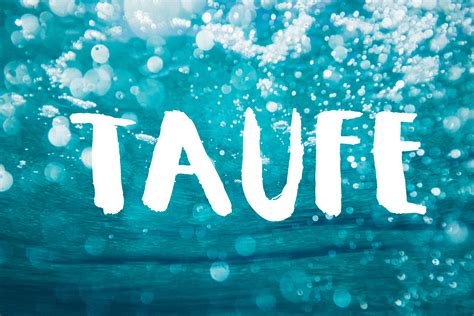 Tauffest im November - Evangelisch-Freikirchliche Gemeinde Bonn