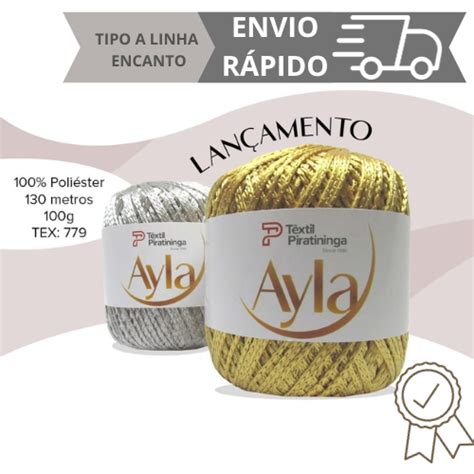 Linha Ayla T Xtil Piratininga Tipo Encanto Circulo M Escolha As