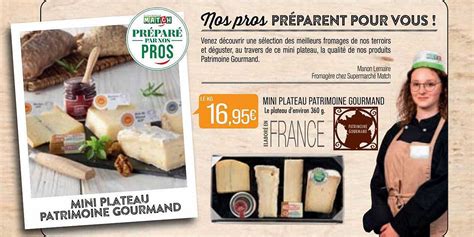 Promo Mini Plateau Patrimoine Gourmand Chez Match ICatalogue Fr