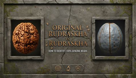 original rudraksha  fake rudraksha   identify  genuine