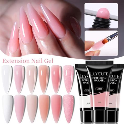 Ur Sugar Lilycute Ml Quick M Ng Gel Gi Nail Nh B Ng Uv Nude Nh H Ng Cho M Ng Tay K O D I