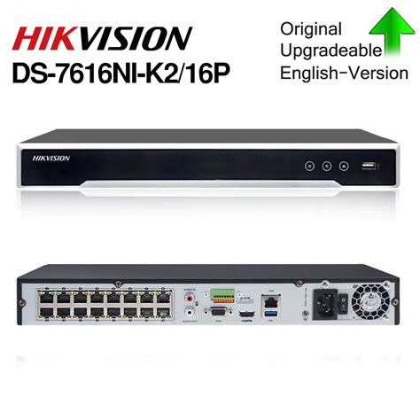 ĐẦU GHI CAMERA IP 16 KÊNH HIKVISION DS 7616NI K2 16P ULTRA HD 4K 8MP