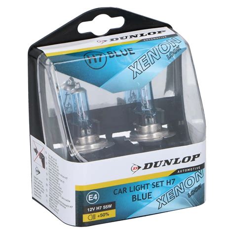 Set De Ampoules De Voiture H W Xenon De Dunlop Partir De