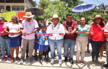 Inaugura Abelina L Pez Obras En La Zona Conurbada De Acapulco