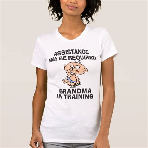 Funny New Grandma T Shirt Shirt Zazzle