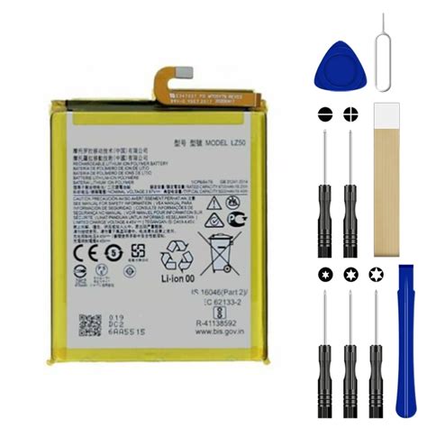 Replacement Battery Lz50 For Motorola Moto One 5g Uw Xt2075 1 Tool