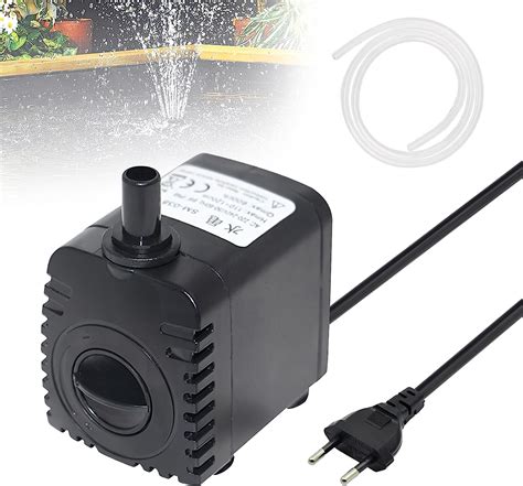 Mini-Wasserpumpe, 8W 600L/H Kleines Mini Wasserpumpe Aquarium Pumpe mit ...