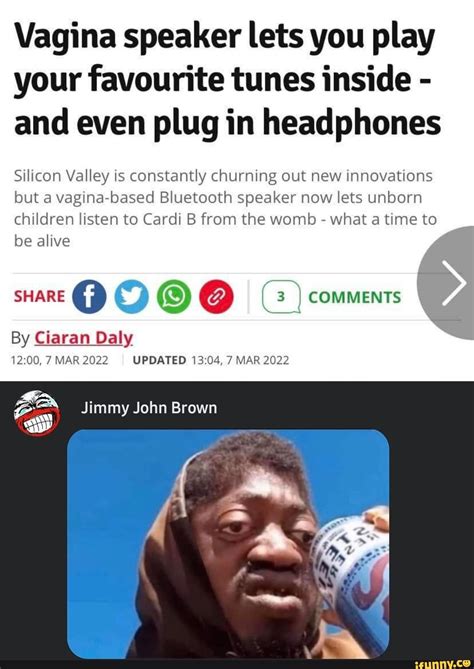 Vagina Speaker Lets You Play Your Favourite Tunes Inside And Even