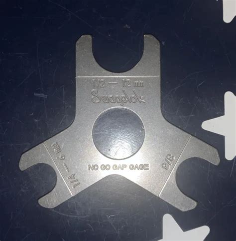 Swagelok Ms Ig 468 Gap Inspection Gauge 38 12 12mm 14 6mm Wrench