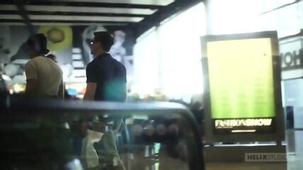 Blake Mitchell And Angel Rivera Have An Ass Slamming Staircase Fuckfest