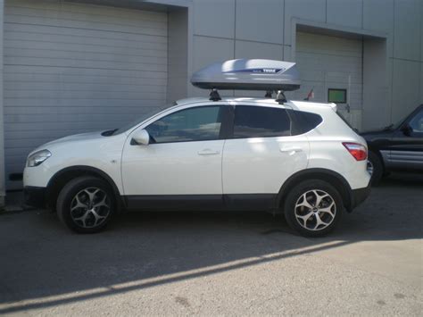 Багажник. — Nissan Qashqai (1G), 1,6 л, 2010 года | аксессуары | DRIVE2