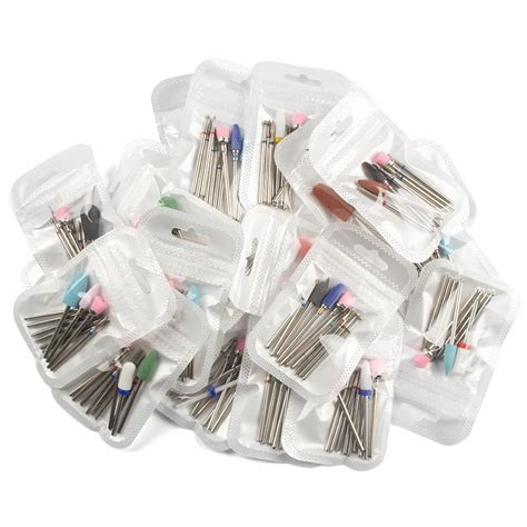 Купить 10 шт., керамические алмазные фрезы для маникюрного набора ...