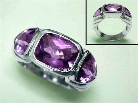 Amethyst Rings