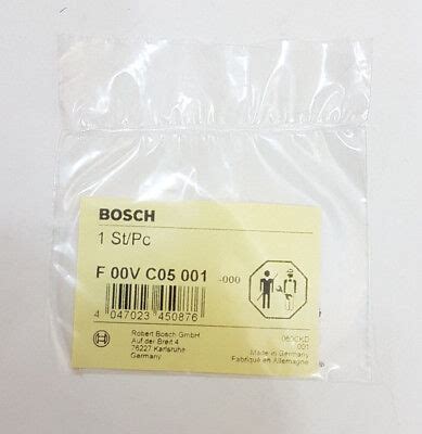 4X Bosch Original Renault Common Rail Fuel CRIN Injector Ball Valve ...