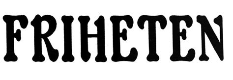 Friheten – avis – Store norske leksikon