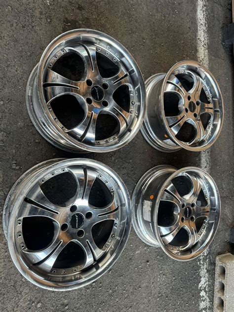 Yahoo オークション HOT STUFF Precious V SPOKE 17インチ pcd 100 4