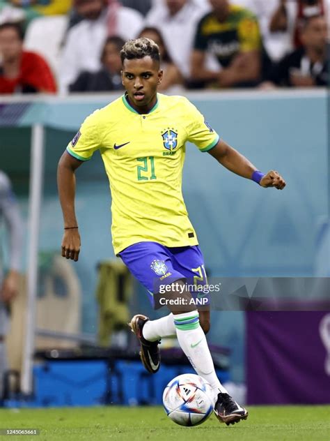 CITY - Rodrygo of Brazil during the FIFA World Cup Qatar 2022 group G ...