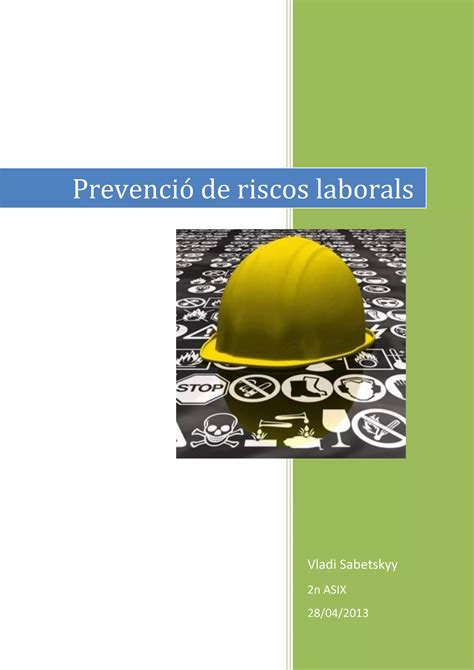 Resum Prevencio Riscos Laborals Pdf