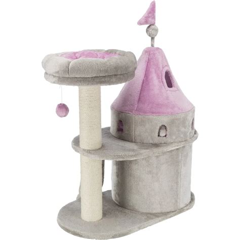 Kitty Castle Pink Cat Tree | A Royal Retreat for Your Feline Princess ...