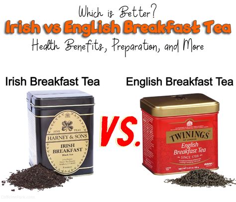 Irish Breakfast Tea vs English Breakfast Tea: Exploring Differences