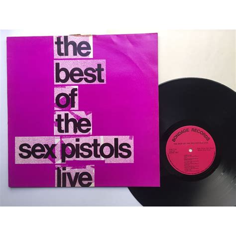 Sex Pistols The Best Of The Sex Pistols Live 黑膠專輯 LP 蝦皮購物