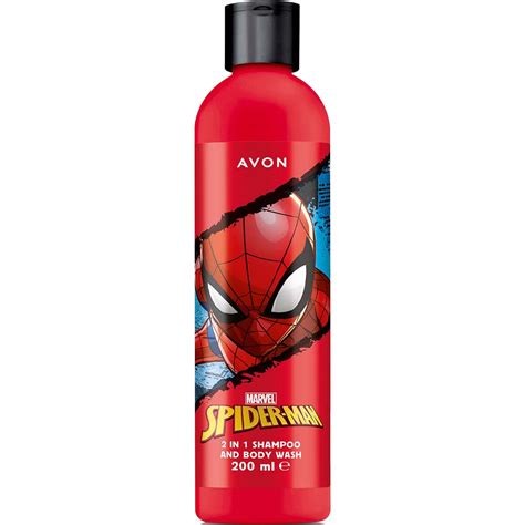 Marvel Spider Man 2 In 1 Shampoo And Body Wash 200ml Toiletries Avon Uk