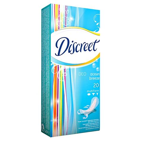 Прокладки ежедневные Discreet "Ocean breeze" - «ЛУЧШИЕ прокладки на ...
