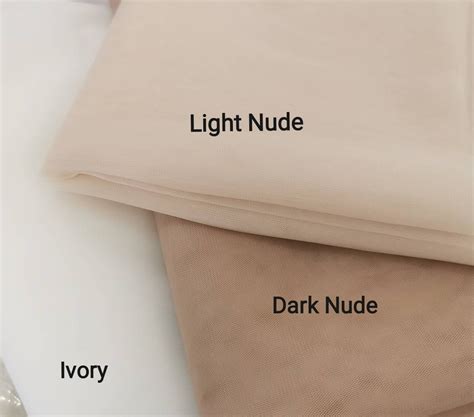Wholesale Wide Nude Mesh Fabric Skin Color Soft Stretch Mesh Tulle Fabric