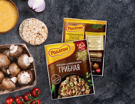 Дизайн приправ Роллтон Rollton spices design project on Behance