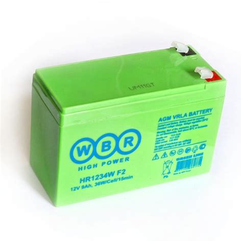 АКБ для ИБП HR1234W F2 WBR 12V, 9Ah