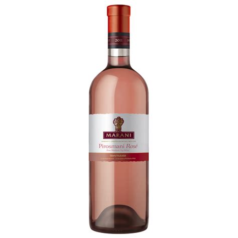 WINO MARANI PIROSMANI ROSE 12 0 75L RÓŻ PÓŁ WYTR Alkohole Sklep