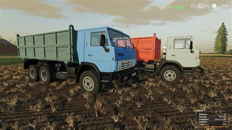 KAMAZ 55102 NEFAZ 8560 V1 2 FS19 Mod FS19 Net