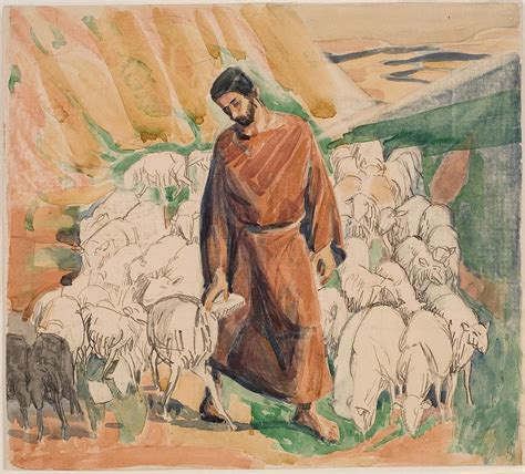 The Good Shepherd Painting By Art Dozen Pixels