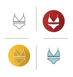 Lingerie Shop Retro Emblem Royalty Free Vector Image