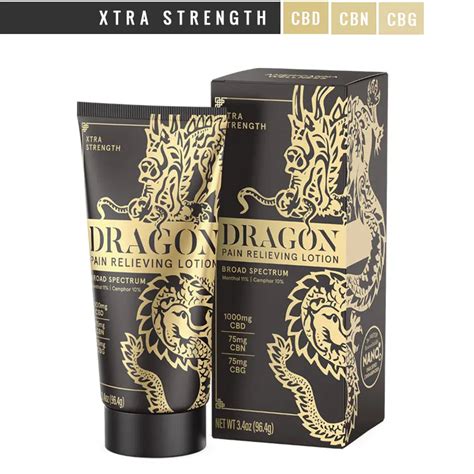 Dragon Pain Relieving Lotion Extra Strength 3.4oz - Broad Spectrum Formula