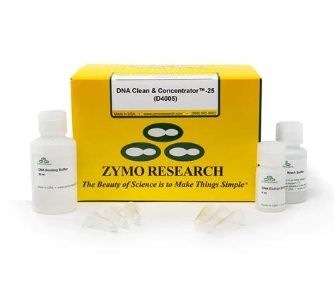 Dna Clean And Concentrator 25 Zymo Research International