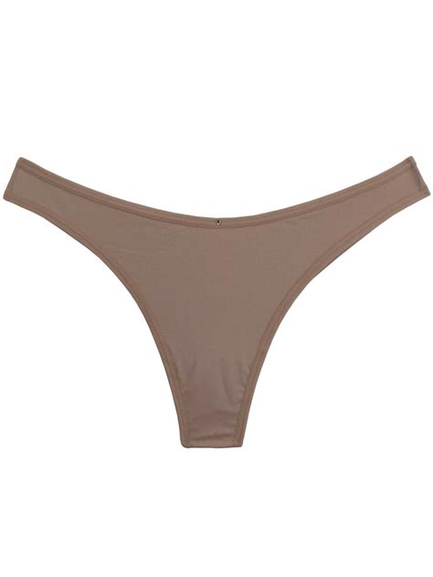 Comprar Calcinha Fio Duplo Em Microfibra Base Nude A Partir De R Amyle Lingeries Que