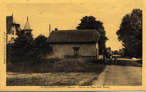 Photos Et Carte Postales Anciennes De Saint Hilaire Le Petit La Mairie