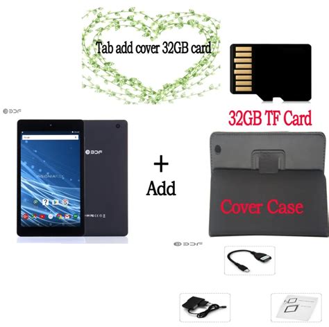 8 дюймов WiFi планшетный ПК Android 6,0 четырехъядерный 1 ГБ 16 ГБ ...