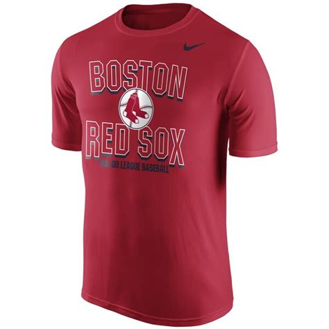 Nike Boston Red Sox Red Cooperstown Legend Team Issue Performance T-Shirt