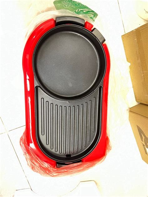 MISTRAL MEG ELECTRIC GRILL WITH HOT POT TV Home Appliances Kitchen Appliances BBQ Grills