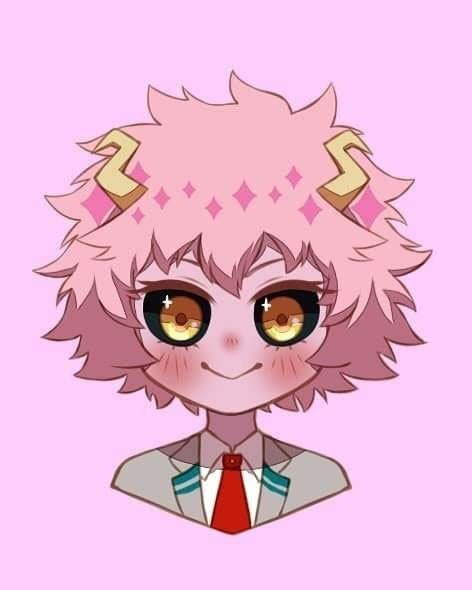 Cute Mina Ashido Happy By Bladeofdoom22 On Deviantart