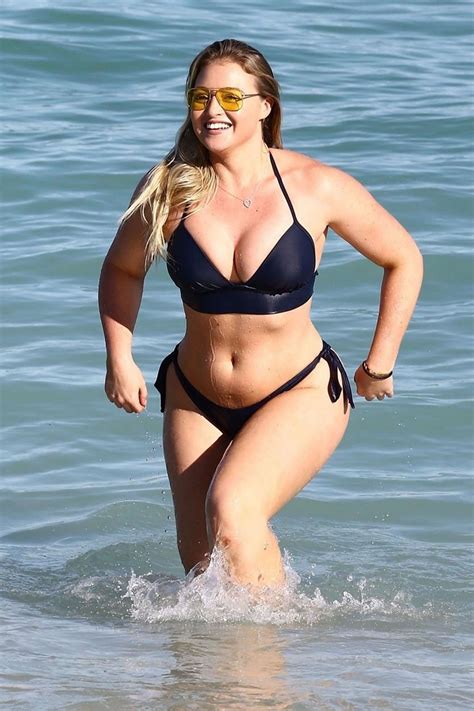 Iskra Lawrence In Black Bikini Gotceleb