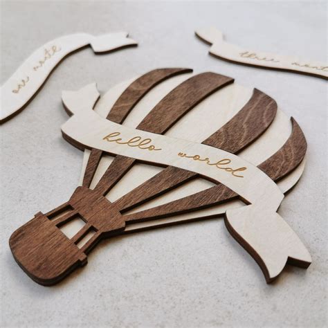 Hot Air Balloon Milestone Baby Shower Gift Monthly Milestones Milestone Markers Gift For