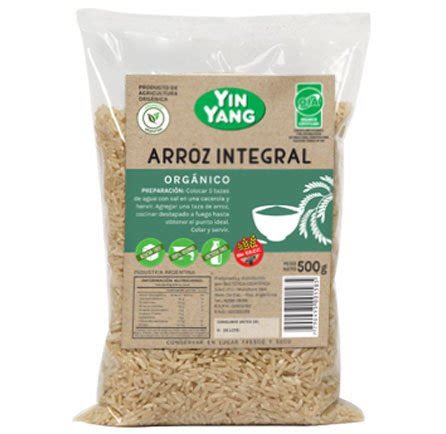 Yin Yang Arroz Integral Org Nico Gr