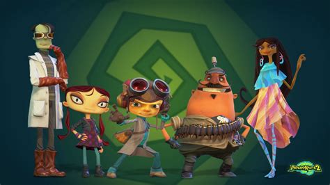 Download Psychonauts 2 Characters Art Wallpaper | Wallpapers.com