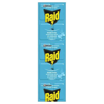 Пластины для фумигатора Raid Эвкалипт 10 шт. (4823002005639) sl (ID ...