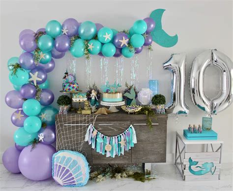 Mermaid / Birthday "Mermaid Birthday Party - Let's Shellebrate ...